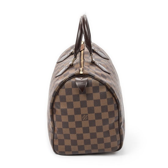 Louis Vuitton Speedy 30 en marrón Lienzo recubierto - Image 4