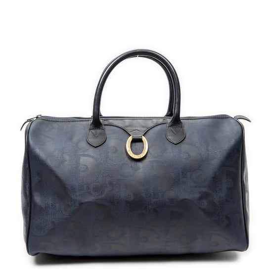 Dior Vintage Medium Travel Boston en Marina Lienzo recubierto - Image 1