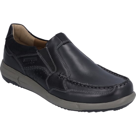 JOSEF SEIBEL Hombres Zapatilla Enrico 19 en negro - Image 1