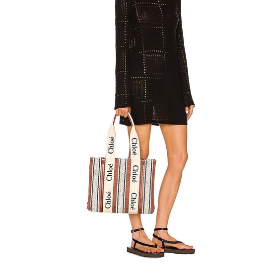 Bolso Tote Woody Mediano Chloe - Image 4