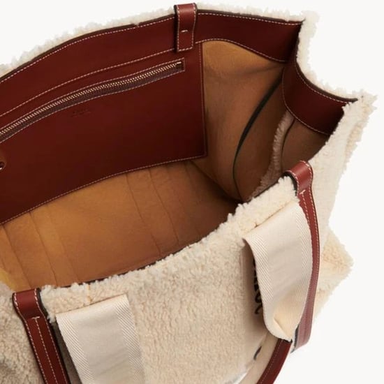 Bolso Tote de Borreguito Chloé Woody - Image 2