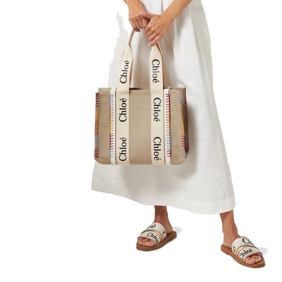 Bolso Tote Woody Mediano Chloé - Image 5
