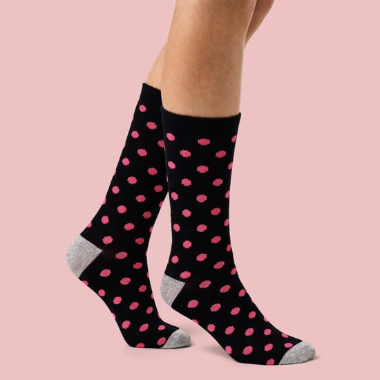 Paquete de 6 pares de calcetines de bambú para mujeres, suaves, transpirables y con patrones, calcetines diarios. - Image 4