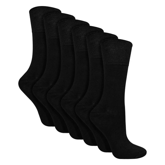 Paquete de 6 Calcetines de Bambú para Damas Sin Elasticidad Suaves Transpirables para Uso Diario - Image 3