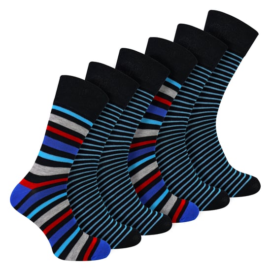 Paquete de 6 Calcetines de Bambú para Hombre Sin Elastano Suaves Transpirables para Comodidad Diaria - Image 3