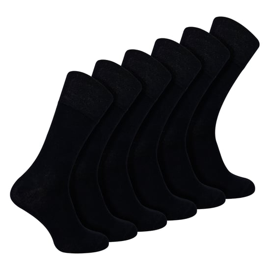 Paquete de 6 Calcetines de Bambú para Hombre Sin Elasticidad Suaves Transpirables Comodidad Diaria - Image 3