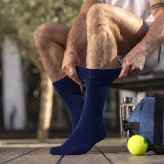 Paquete de 3 calcetines de bambú para hombre, suaves, transpirables y con acolchado. - Image 5