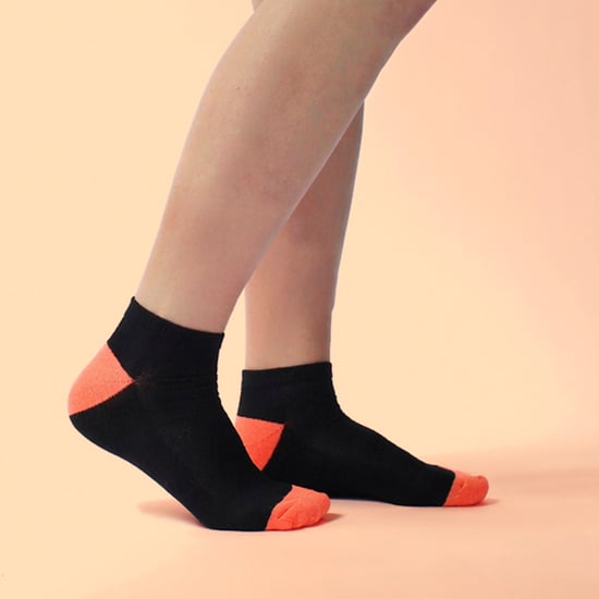 Paquete de 6 pares de calcetines de bambú para mujeres, suaves y transpirables, diseño de talón y puntera. - Image 4
