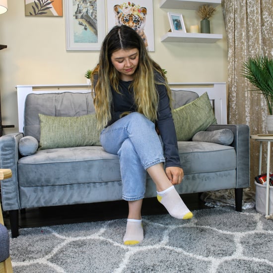 Paquete de 6 calcetines para mujer de bambú con diseño suave y transpirable de talón y punta - Image 5