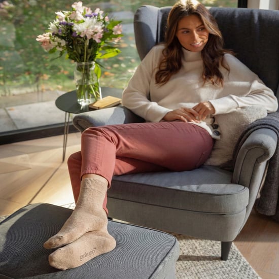 Paquete de 3 calcetines de lana para mujeres con acolchado cálido para senderismo - Image 5