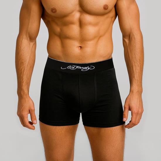 Pack de 5 Boxers de Algodón Elasticado para Hombre con Cintura Elástica - Image 4