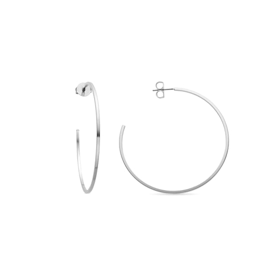 Pendientes Luxenter acabados en rodio - Adron - Image 1