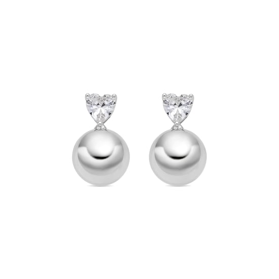 Pendientes Luxenter con Circonita Brillante acabado plata - Miora - Image 1