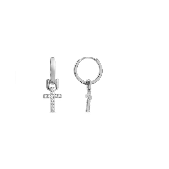 Pendientes Luxenter de Circonita Brillante acabados en rodio - Lizel - Image 1