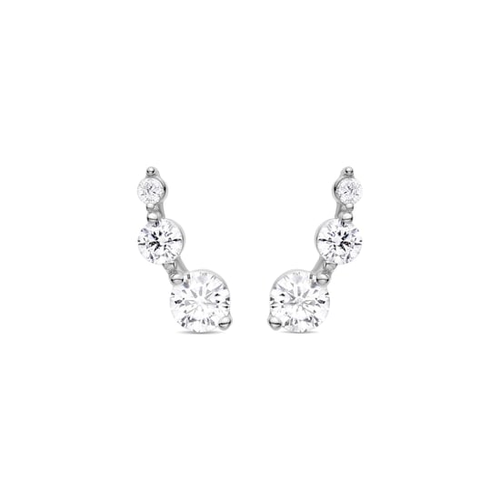 Pendientes Luxenter de Plata de Ley 925 con Circonita Brillante acabados en rodio - Lyar - Image 1