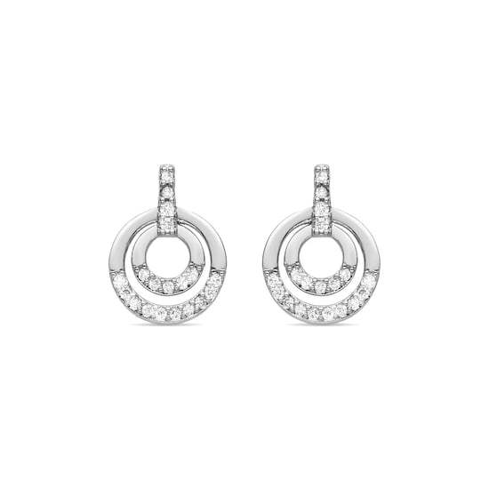 Pendientes Luxenter de Circonita Brillante acabados en rodio - Sada - Image 1