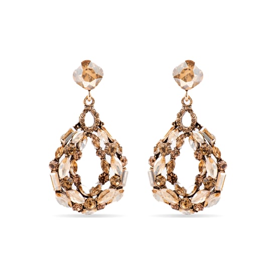 Pendientes Luxenter con Cristal Multicolor acabado oro 18k - Liodas - Image 1