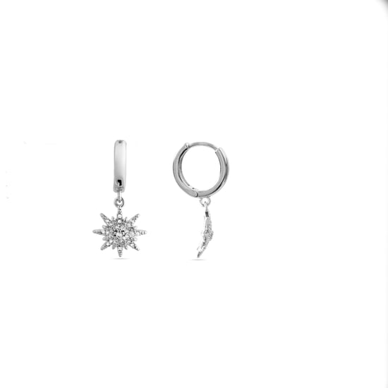Pendientes Luxenter de Circonita Brillante acabados en rodio - Tysco - Image 1