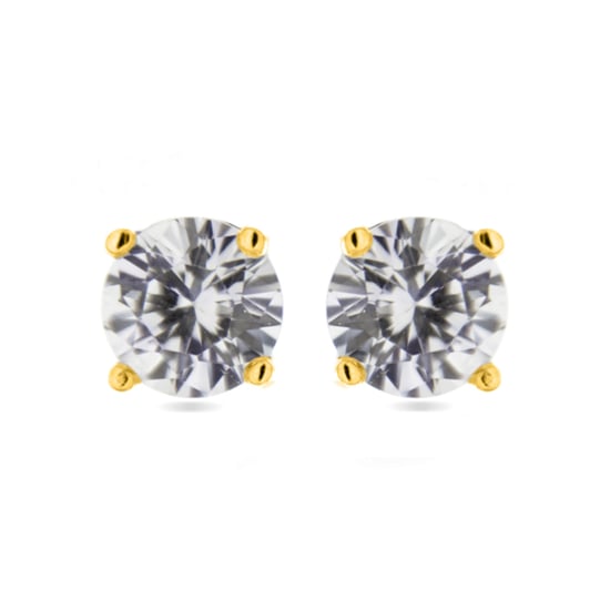 Pendientes Luxenter De Plata De Ley 925 con Circonita Brillante acabado rodio - Básico - Image 1