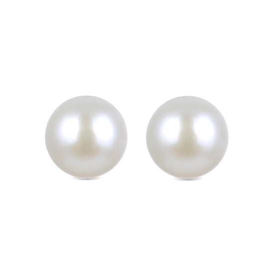 Pendientes Luxenter De Plata De Ley 925 con Perla Blanca acabado rodio - Básico - Image 1