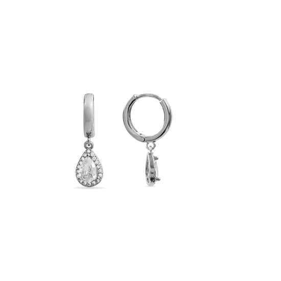 Pendientes Luxenter de Circonita Brillante acabados en rodio - Tavia - Image 1