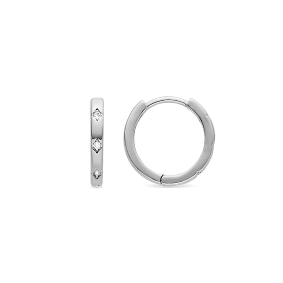 Pendientes Luxenter con Circonita Brillante acabado plata - Unya - Image 1
