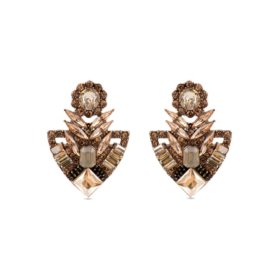 Pendientes Luxenter con Cristal Multicolor acabado oro 18k - Gothka - Image 1
