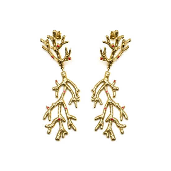 Pendientes Luxenter acabado oro 18k - Ikuzol - Image 1