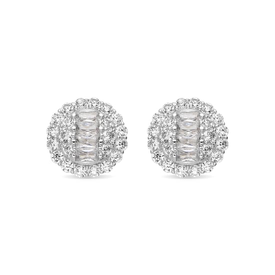 Pendientes Luxenter con Circonita Brillante acabado plata - Parlath - Image 1