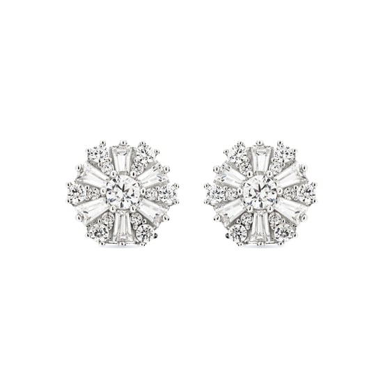 Pendientes Luxenter de Plata de Ley 925 y Circonita Brillante acabados en rodio - Lorush - Image 1