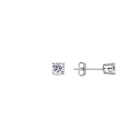 Pendientes Luxenter de Plata de Ley 925 con Circonita Brillante acabado Rodio - Kyoro - Image 1