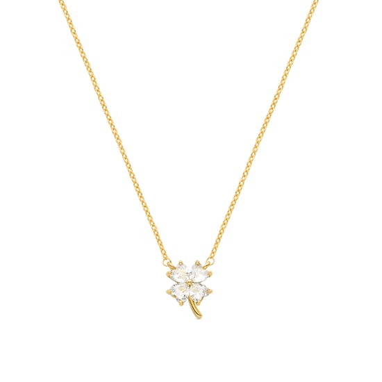 Collar Luxenter de Circonita Brillante acabado en oro amarillo de 18K - Trak - Image 1