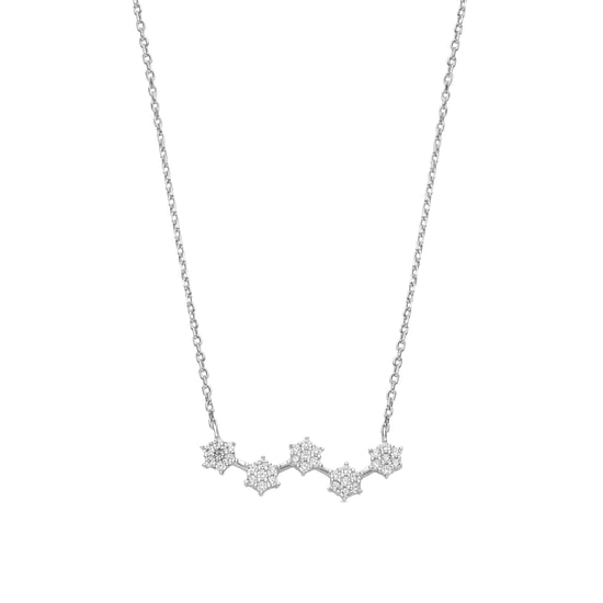Collar Luxenter de Plata de Ley 925 con Circonita Brillante acabado en rodio - Rani - Image 1
