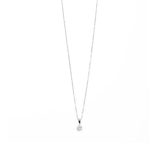 Collar Luxenter de Plata de Ley 925 con Circonita Brillante acabado en rodio - Yedia - Image 1