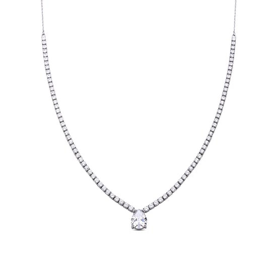 Collar Luxenter de Plata de Ley 925 con Circonita Brillante acabado en rodio - Guoi - Image 1