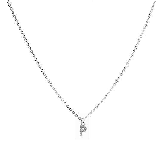 Collar Luxenter con Circonita Brillante acabado plata - Alphabet - Image 1