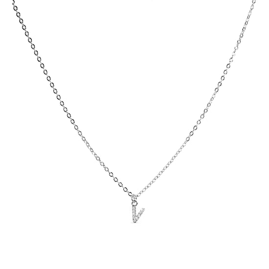 Collar Luxenter con Circonita Brillante acabado plata - Alphabet - Image 1
