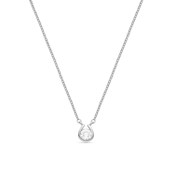 Collar Luxenter de Circonita Brillante acabado en rodio - Ceol - Image 1