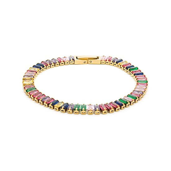 Pulsera Luxenter de Circonita Multicolor acabada en oro amarillo de 18k - Gorys - Image 1