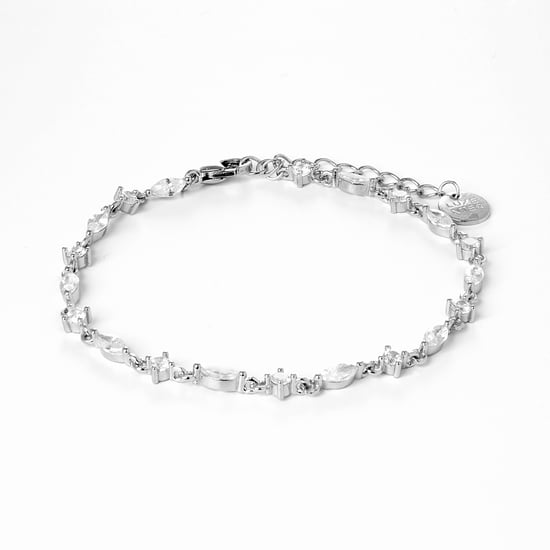 Pulsera Luxenter de Plata de Ley 925 con Circonita Brillante acabada en rodio - Ulmax - Image 1