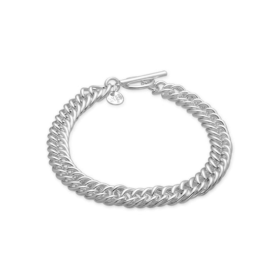 Pulsera Luxenter acabada en rodio - Delsa - Image 1
