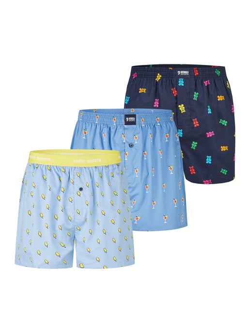 Happy Shorts Hombres Boxeador Motiv Mix - Image 1