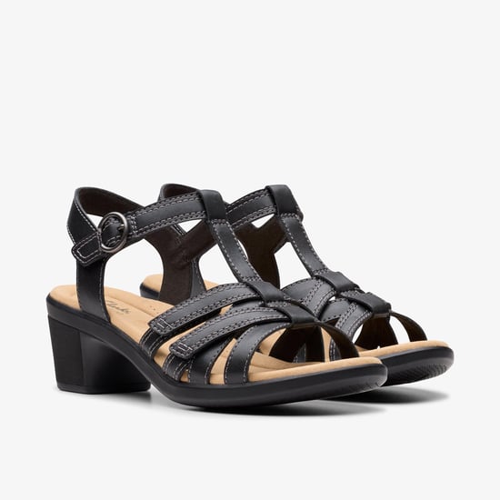 Sandalias de Cuero Negros Emily2 Rose - Image 5