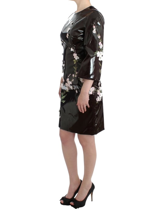 Vestido de Charol Floral - Image 2