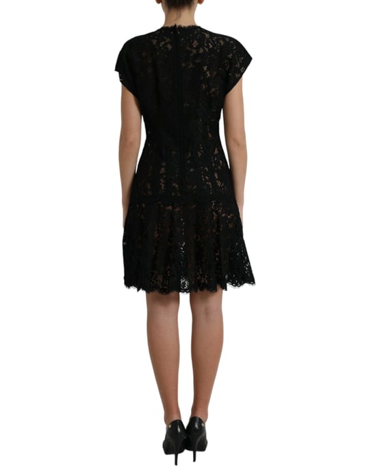 Vestido de Encaje Estilo Aline - Image 3