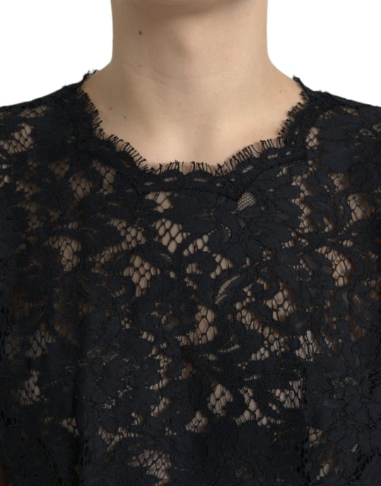 Vestido de Encaje Estilo Aline - Image 4