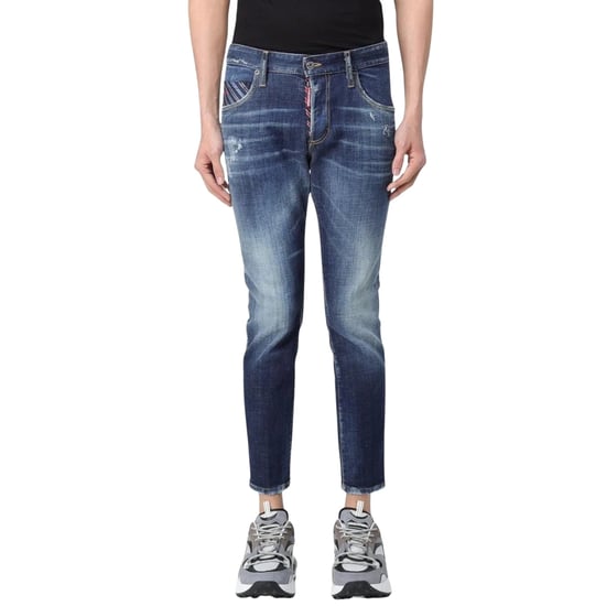 Pantalones Vaqueros Azul Oscuro De Dsquared2 - Image 6