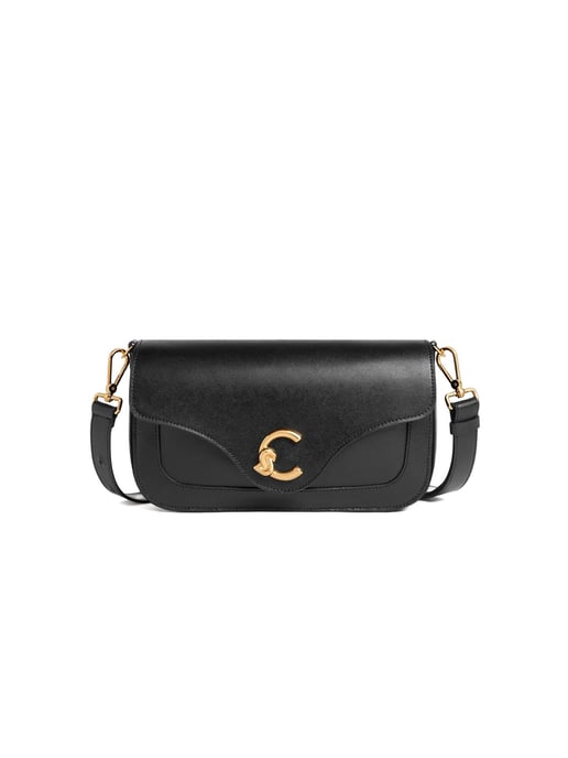 Coccinelle C-Me Bolso de Mano de Piel de Ternera Lisa - Image 1