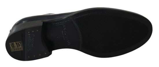 Zapatos Formales Derby de Cuero Azul Dolce & Gabbana - Image 3