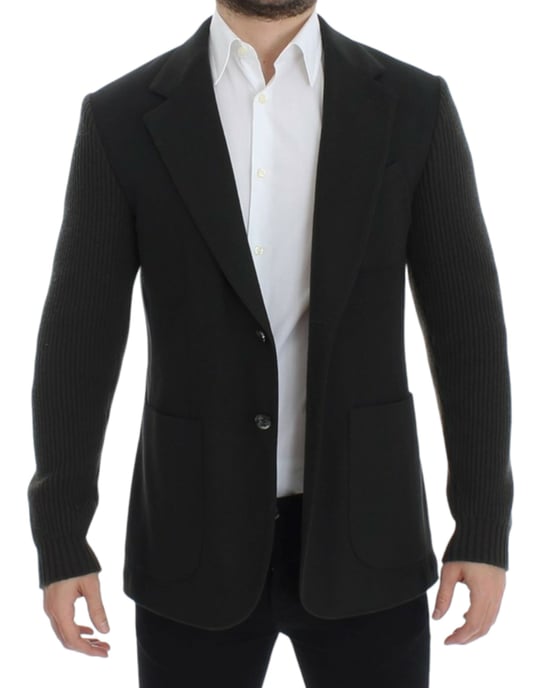 Blazer de manga de punto ajuste clásico - Image 2